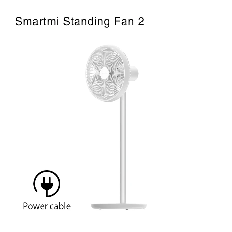 Smartmi Fan 2 XIAOMI MIJIA SMARTMI напольный вентилятор 2/2 S DC пьедестал стоящий портативный вентилятор перезаряжаемый кондиционер натуральный ветер - Цвет: Smartmi Fan 2
