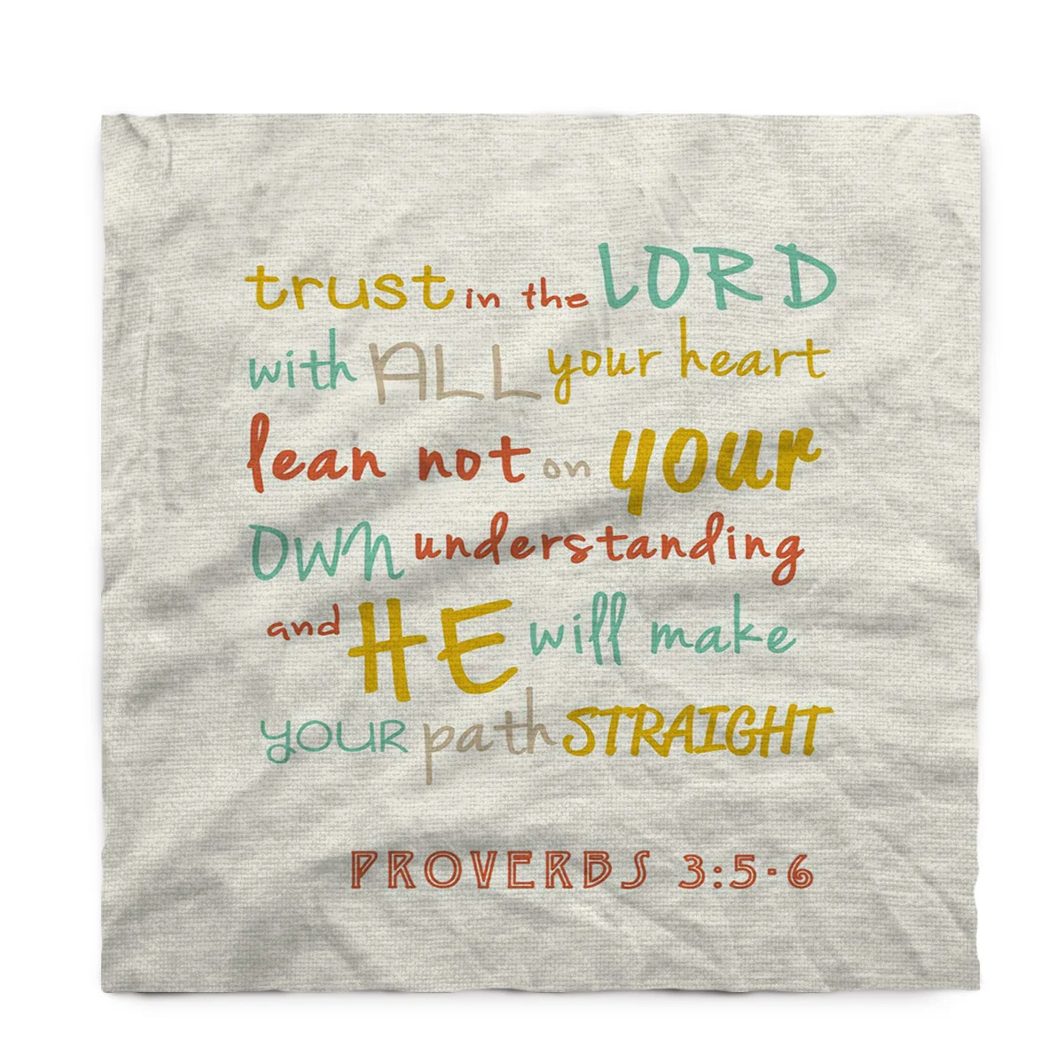 Доверие к лорду со всеми вашими аксессуарами для стола сердца Декоративная