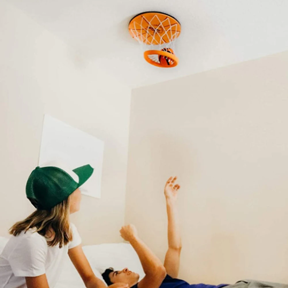 

Mini Basketball Toy Set Children Kids Boys Training Practice Basketball Game Toy Indoor Interactive Game for Office Bedroom