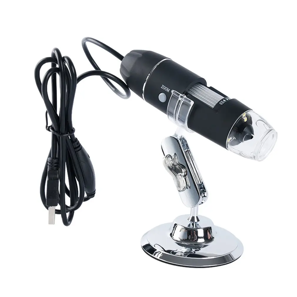 

Adjustable 1600X 2MP 8 LED Digital Microscope Handheld Portable Digital USB Magnifier Electronic HD Magnification Endoscope
