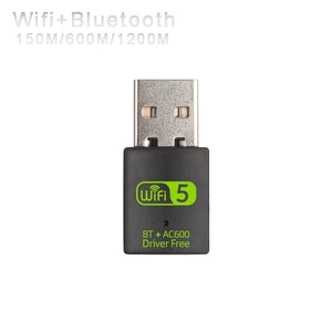 600 Мбитс Wifi Bluetooth USB Wifi адаптер RTL8821CU Двухдиапазонная беспроводная сетевая карта для настольного ноутбука 150 Мбитс 1200 Мбитс 802.11ac