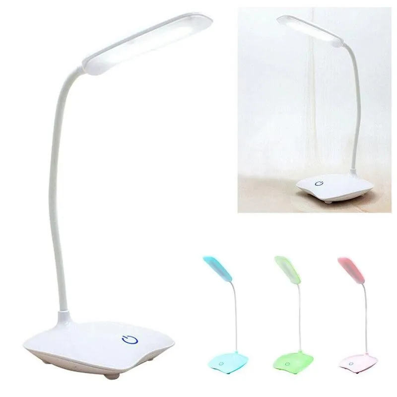 

USB Charge Flexo LED Dimming Table Lamp For Reading Books Light Reading Lamp For Student Eye Protection Desk Light Flexo