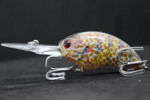HC733X434 wLure 11g 8.5cm Deep Water Real Skin Painting Tight Floating Crankbait Cutting Blade Treble Hooks Fishing Lures HC733 - Цвет: HC733X434