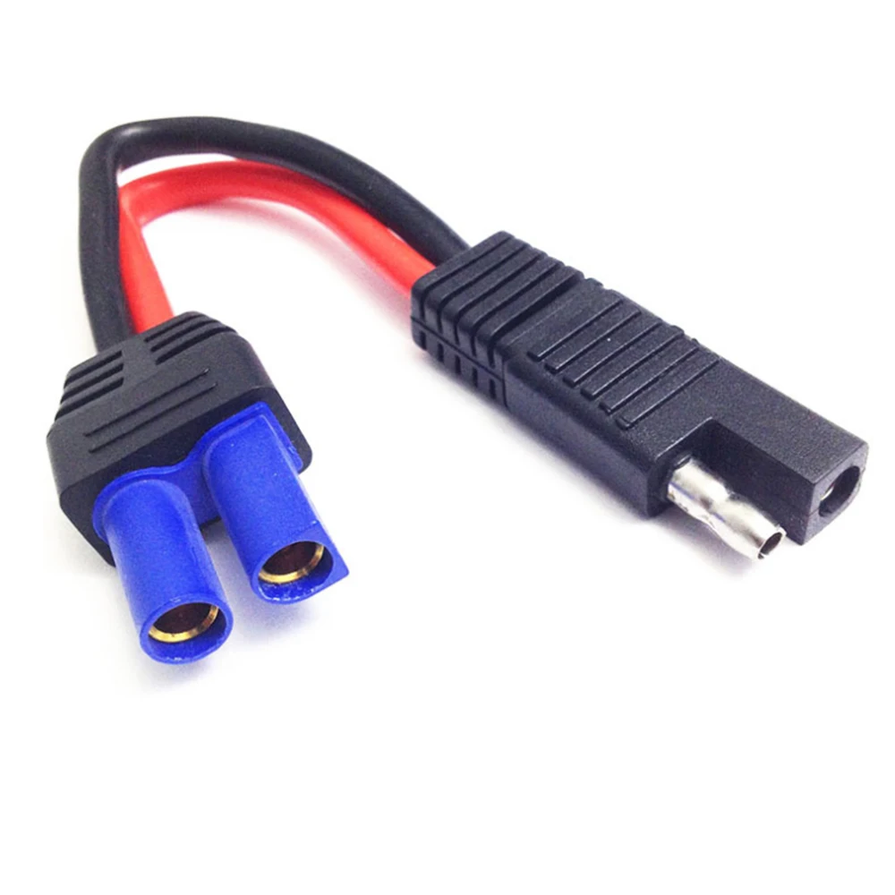 

10AWG 15CM SAE Plug To EC5 Female Power Cord Car Battery Solar Battery Cable