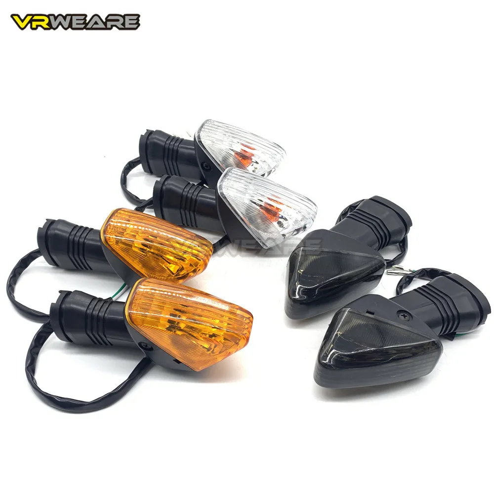 

Motorcycle Turn Signal Light For KAWASAKI ZX-6R ZX-6RR Z750S KLE 500/650 VERSYS KLR650 Motorcycle Front/Rear Blinker Lamp ZX6R
