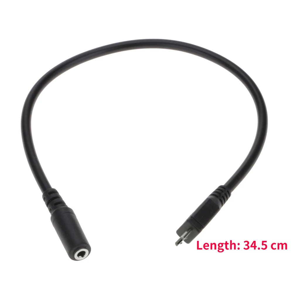 Micro USB штекер 3 5 мм гнездо Аудио кабель наушники гарнитура адаптер Шнур|male male|male to