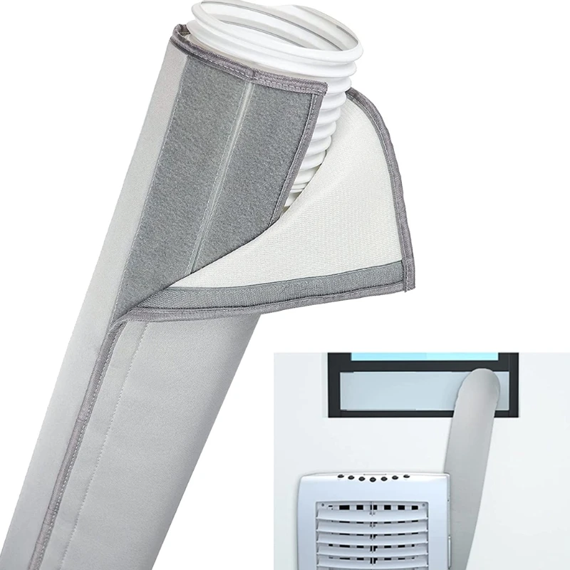 

Adjustable Insulated Hose Cover 59x21 Inch Protective Sleeve Dust Cover Wrap Portable Protective Sleeve Dust Cover Wrap