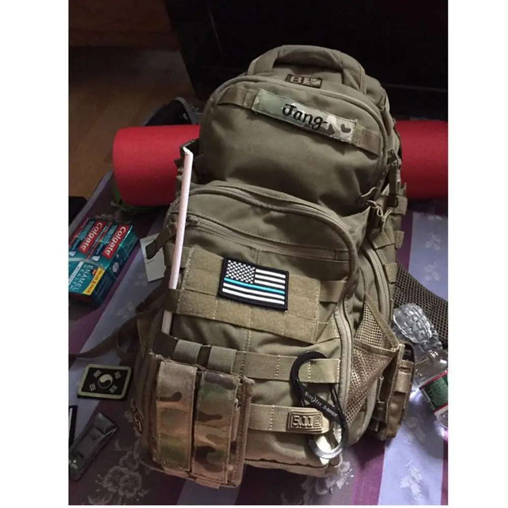 Нашивка с вышивкой в виде американского флага патриотическая нашивка стиле