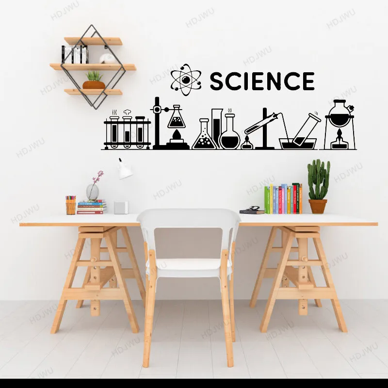 Научная Наклейка на стену образование химический класс плакат художественное