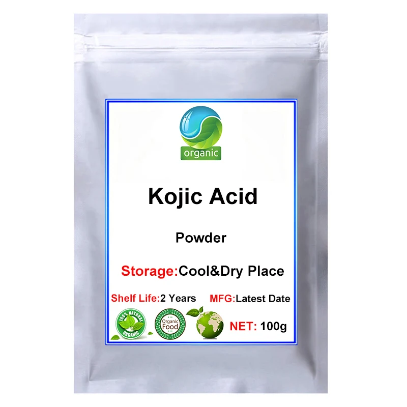 

Pure Kojic Acid 99 Powder for Skin Whitening