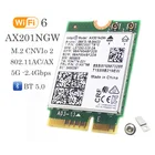 Wi-Fi 6 Беспроводной карты для Intel AX201 AX201NGW Bluetooth 5,0 сети Wi-Fi адаптер 802.11axac 2,4 Гбитс поддержкой Windows 10