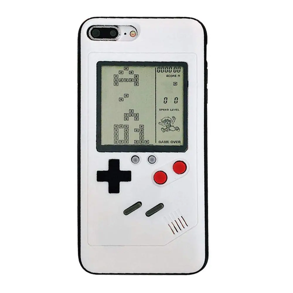 Чехол для мальчика в стиле ретро Teris Gameboy, чехол для телефона для iPhone X, XS, MAX, XR, мягкий ТПУ чехол для игрового мальчика, задняя крышка для Iphone 6, 6 S, 7, 8 Plus, чехол