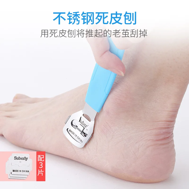 8 шт. набор из нержавеющей стали для удаления огрубевшей кожи|Пилки ног| |