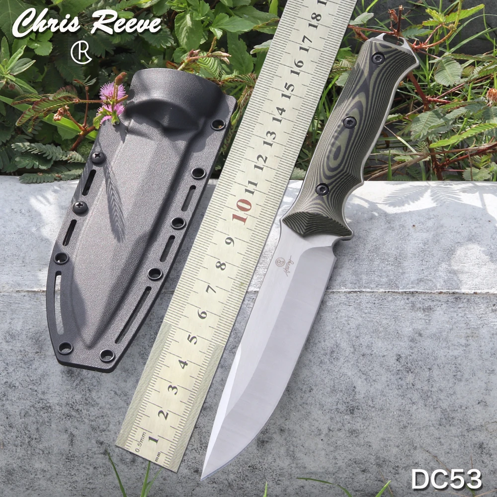 Охотничий нож с G10 рукояткой из стали DC53 | Инструменты