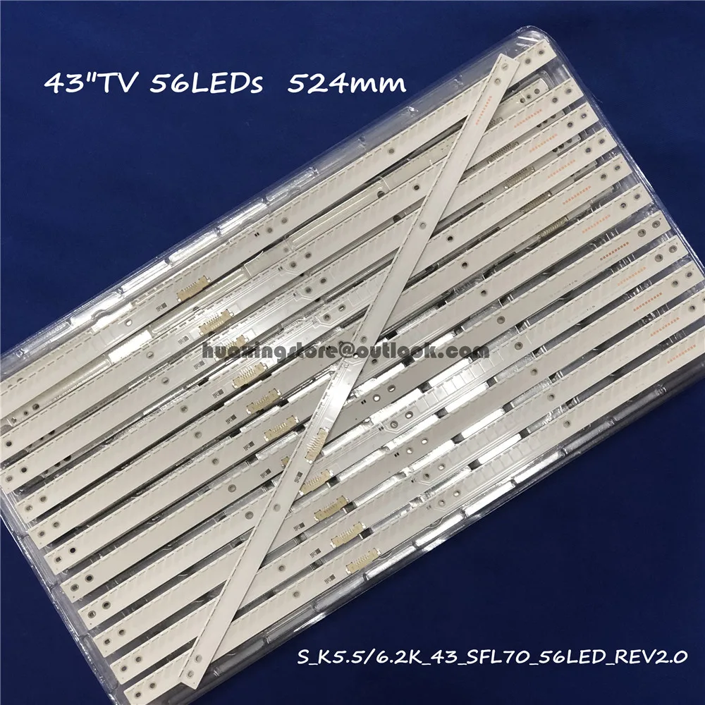 Светодиодный blaklight полосы S_K5.5/6 2 K _ 43_SFL70_56LED_REV2.0 LM41 00299A BN96 39506A для Samsung 43 ''ТВ