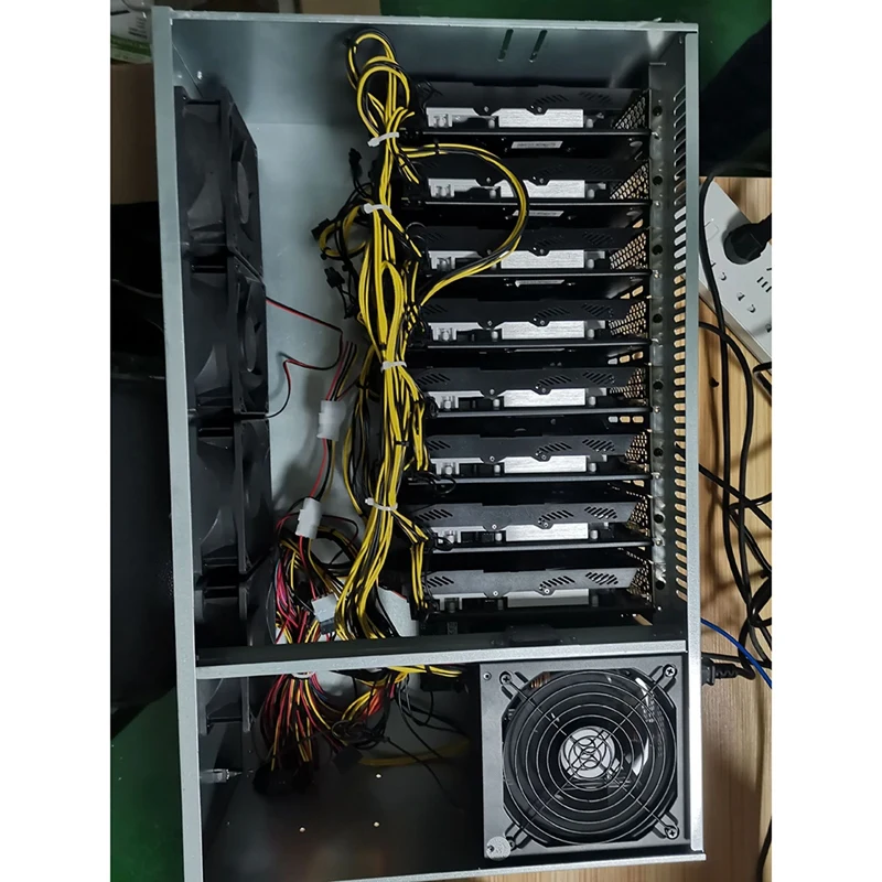 Блок питания ATX для карьерного оборудования 1800 Вт B847 85 75 поддержка 8 видеокарт 160-240