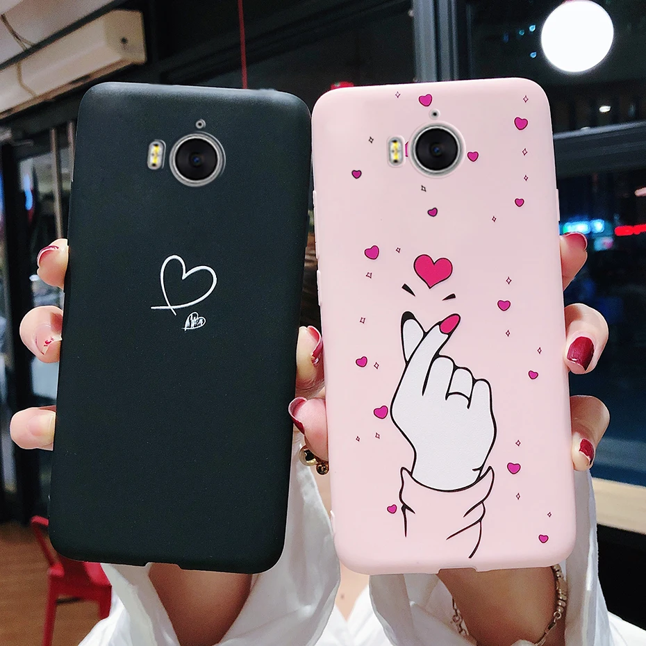 phone case for huawei y5 2017 y6 2017 case mya l22 cases soft silicone for huawei y5 2017 y6 2017 cute cartoon back cover fundas free global shipping