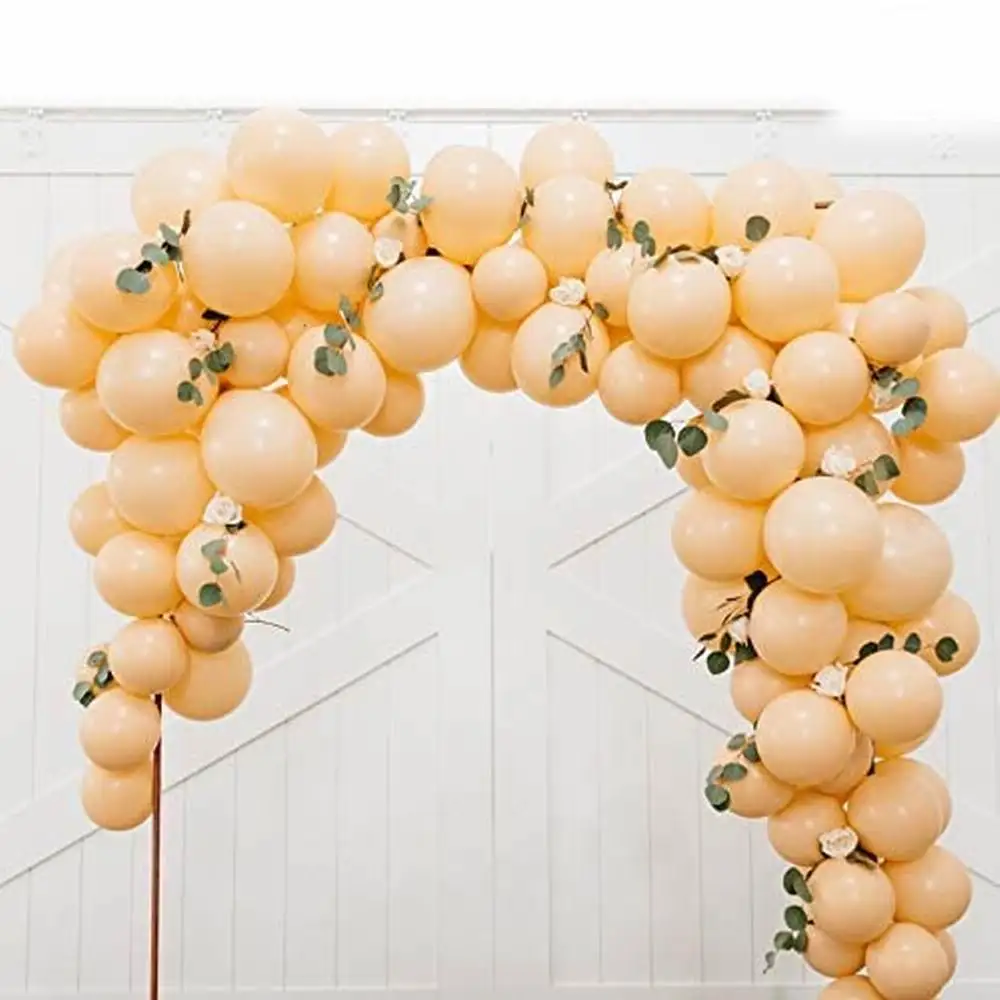 50 шт. Румяна Пастельная кожа цветные латексные воздушные шары комбинированная