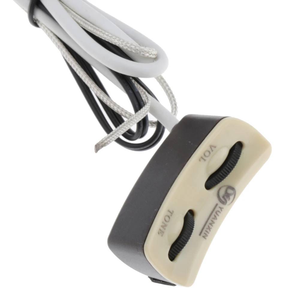 

Endpin Jack Preamp Pickup For Acoustic Guitar With Volume Tone Knobs