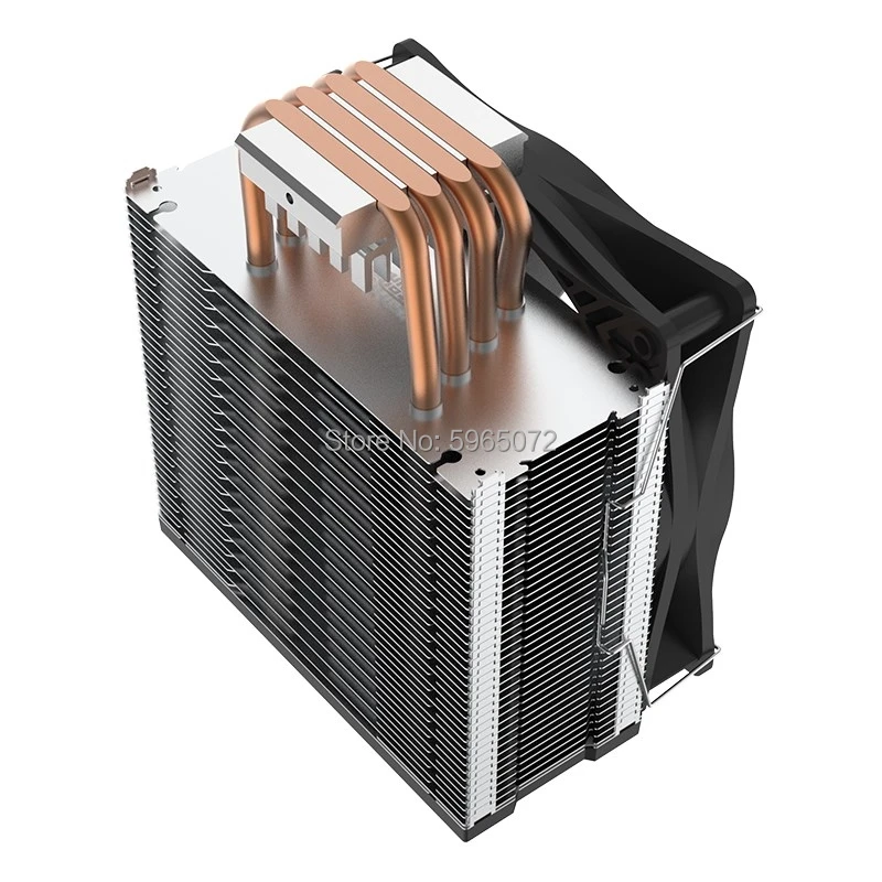 Кулер Pccooler 120 мм кулер ЦП RGB компоненты кулера компьютерного процессора ШИМ