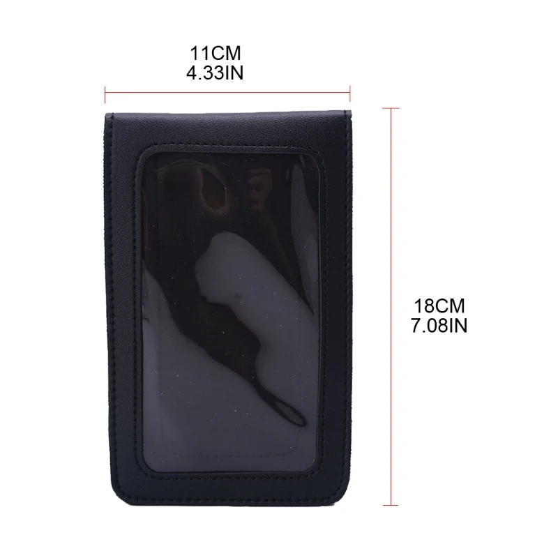 

Touch Screen Purse Keeps Cash, Credit Cards, Phone Screens Safe 20CA