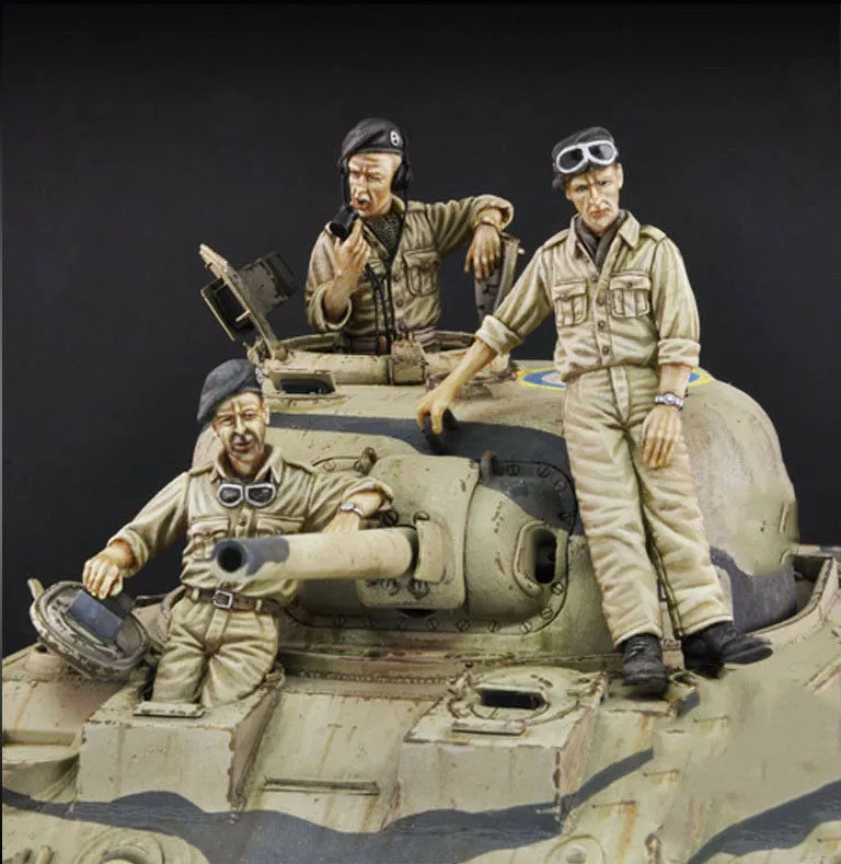 1/35 строительный комплект из смолы цистерна для фигурок|Наборы сборки моделей| |