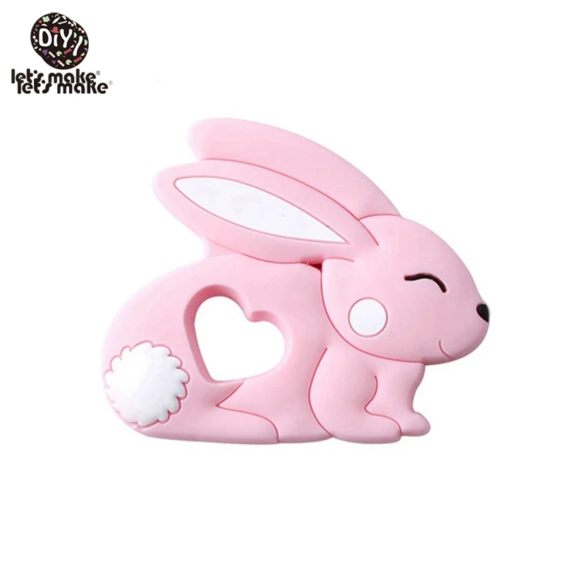 Let'S Make 1Pc Silicone Baby Teether Toddler Toys Diy Stroller Accessories For Pacifier Chain Owl Food Grade Toys Baby Teether - Цвет: 1ER129512