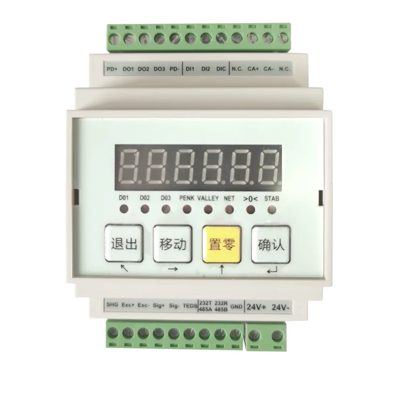 

0942 Load Cell Display Control Instrument Strap Analog Signal Serial Port Signal Output