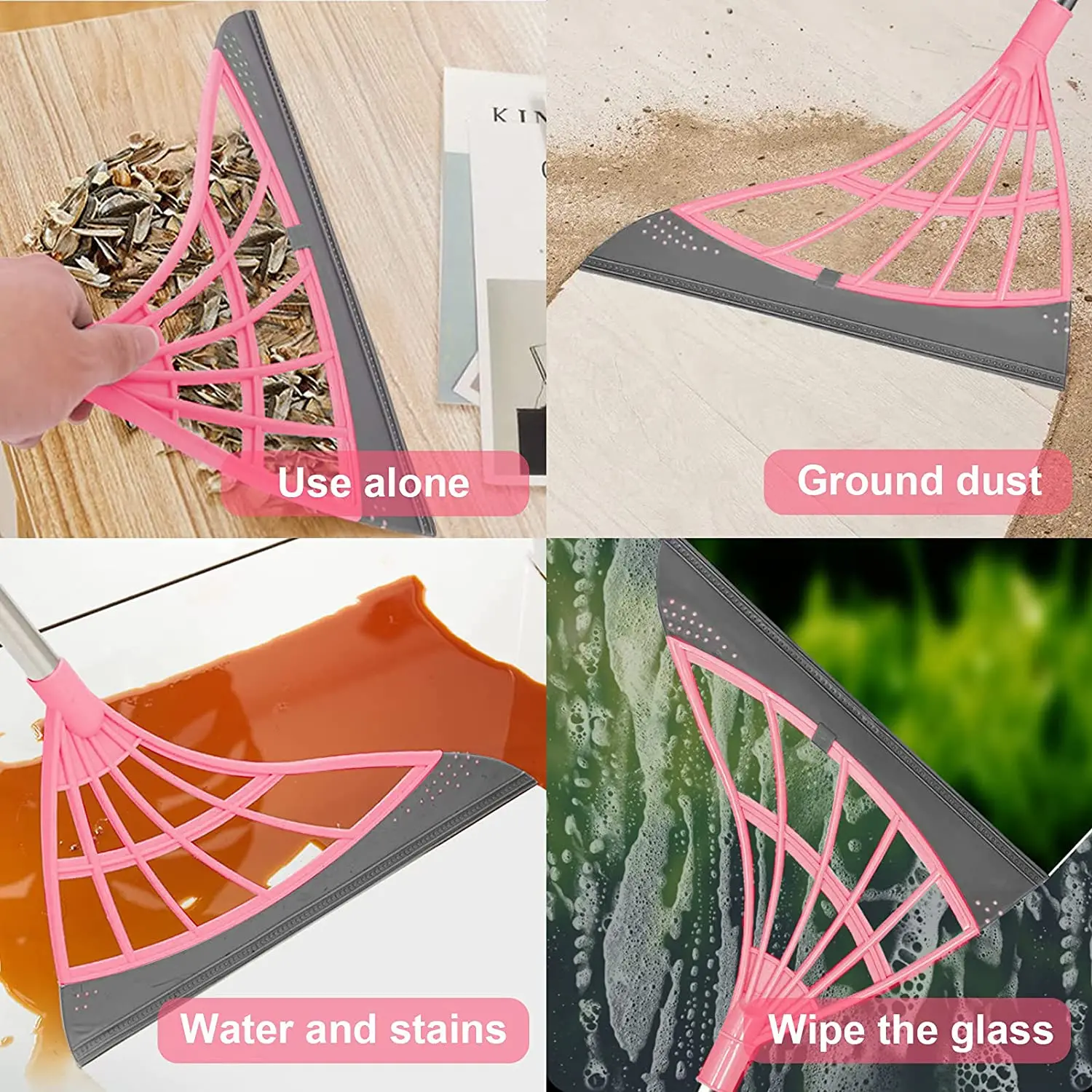 Многофункциональная волшебная метла 2-в-1 уборочная машина легко сухая