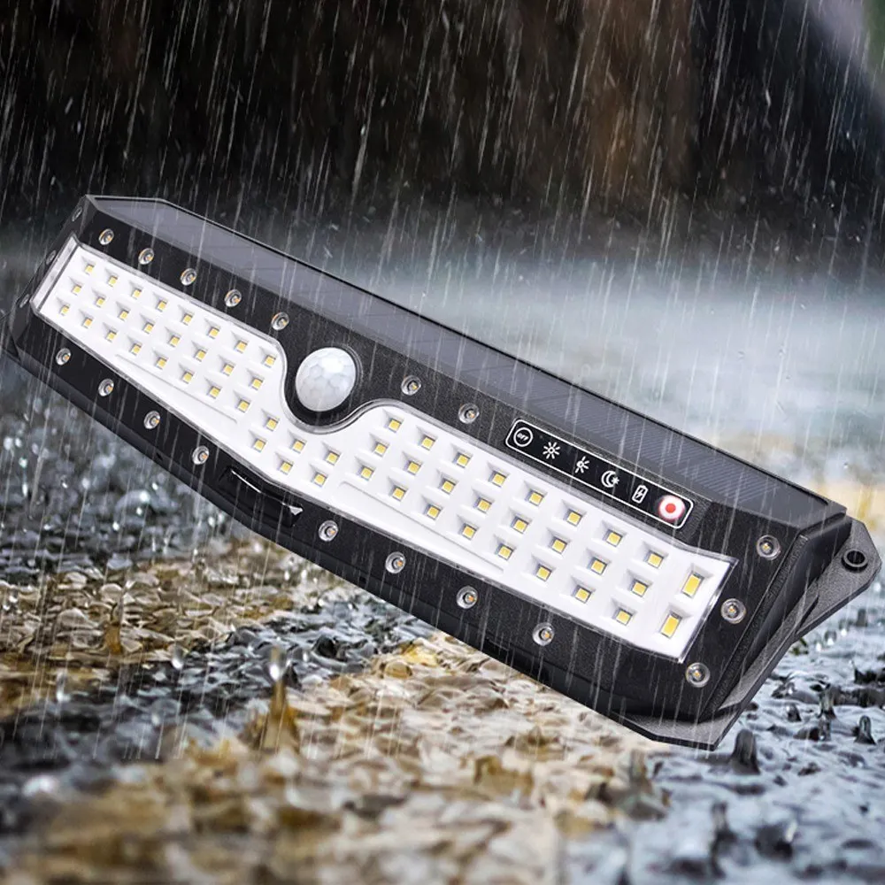 118LED 1000LM Солнечная энергия PIR датчик движения настенный светильник безопасности