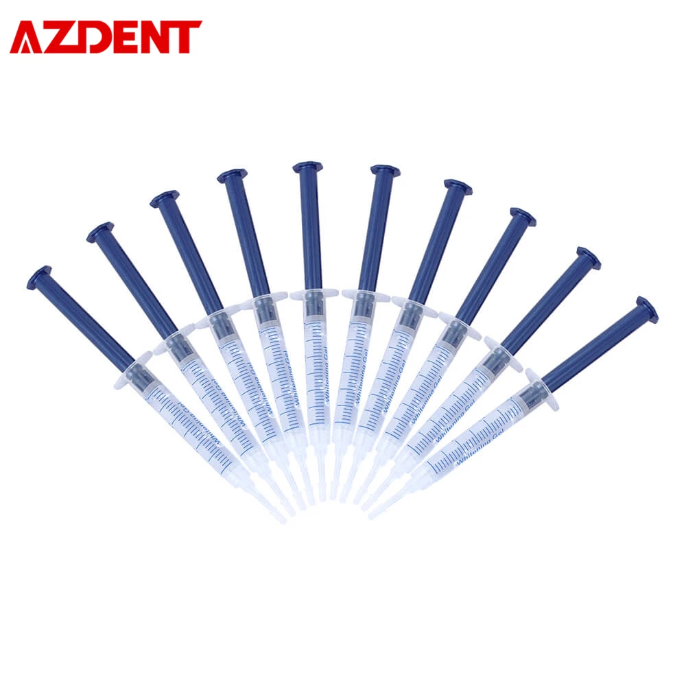 AZDENT безопасный для домашнего использования отбеливающий гель зубов карбамид