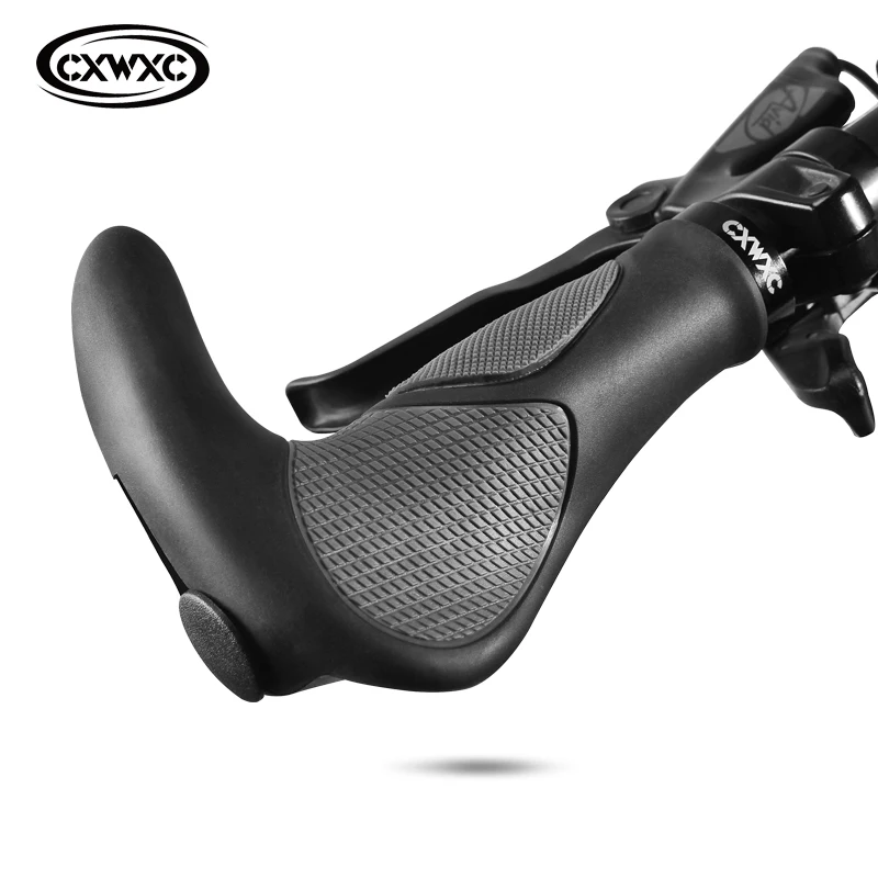 Велосипедов резиновые Захваты MTB велосипед грипса на руль бар конец Кепки