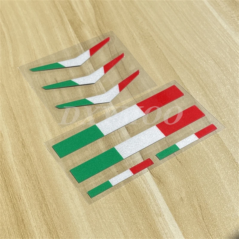 Национальный флаг Италия наклейки на мотоцикл велосипед светоотражающие