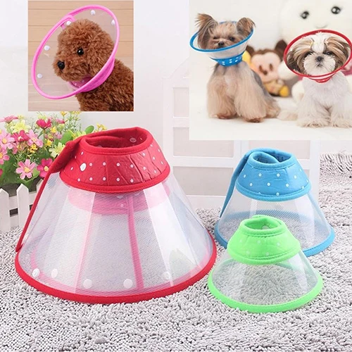 Puppy Pet Dog Cat Comfy Cone Neck Collar Anti-Bite Medical Recovery Protection 2020 | Дом и сад