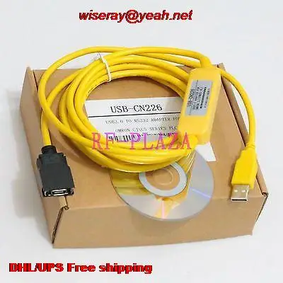10 шт. Кабель для программирования Omron CS/CJ CQM1H CPM2C PLC с поддержкой WIN7|Аксессуары