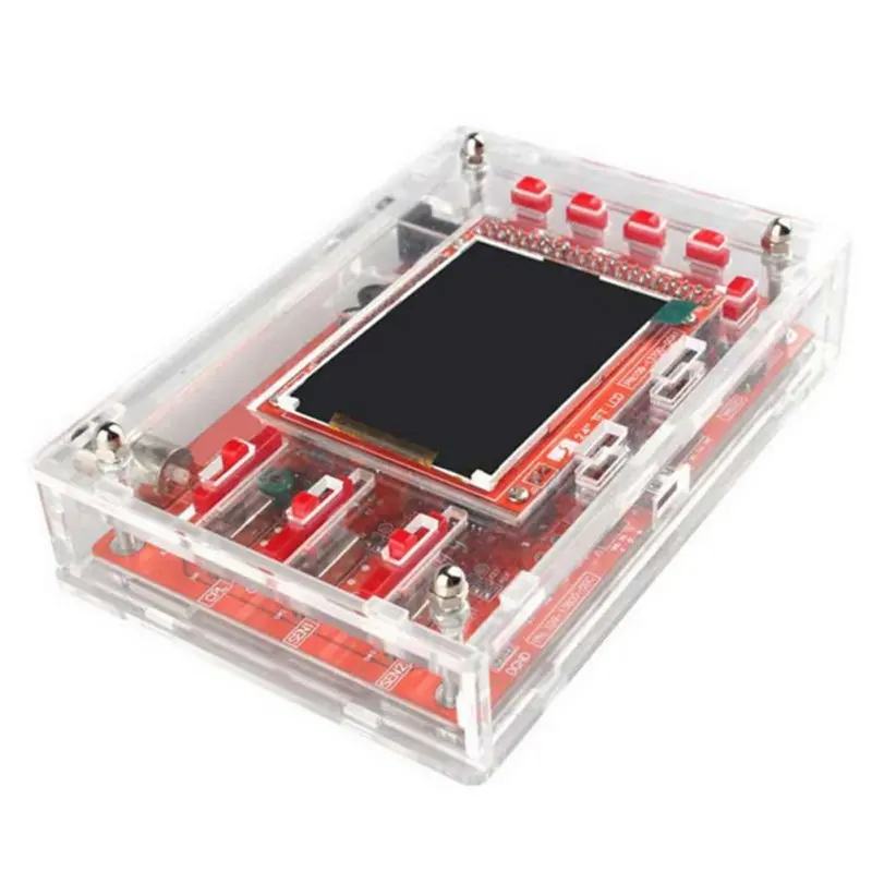 DSO138 DIY ручной карманный цифровой осциллограф комплект SMD Паяные + акриловый чехол