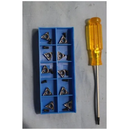 Бита (трехсторонняя) автомобильного дискового токарного станка AM8700 10 шт./лот +