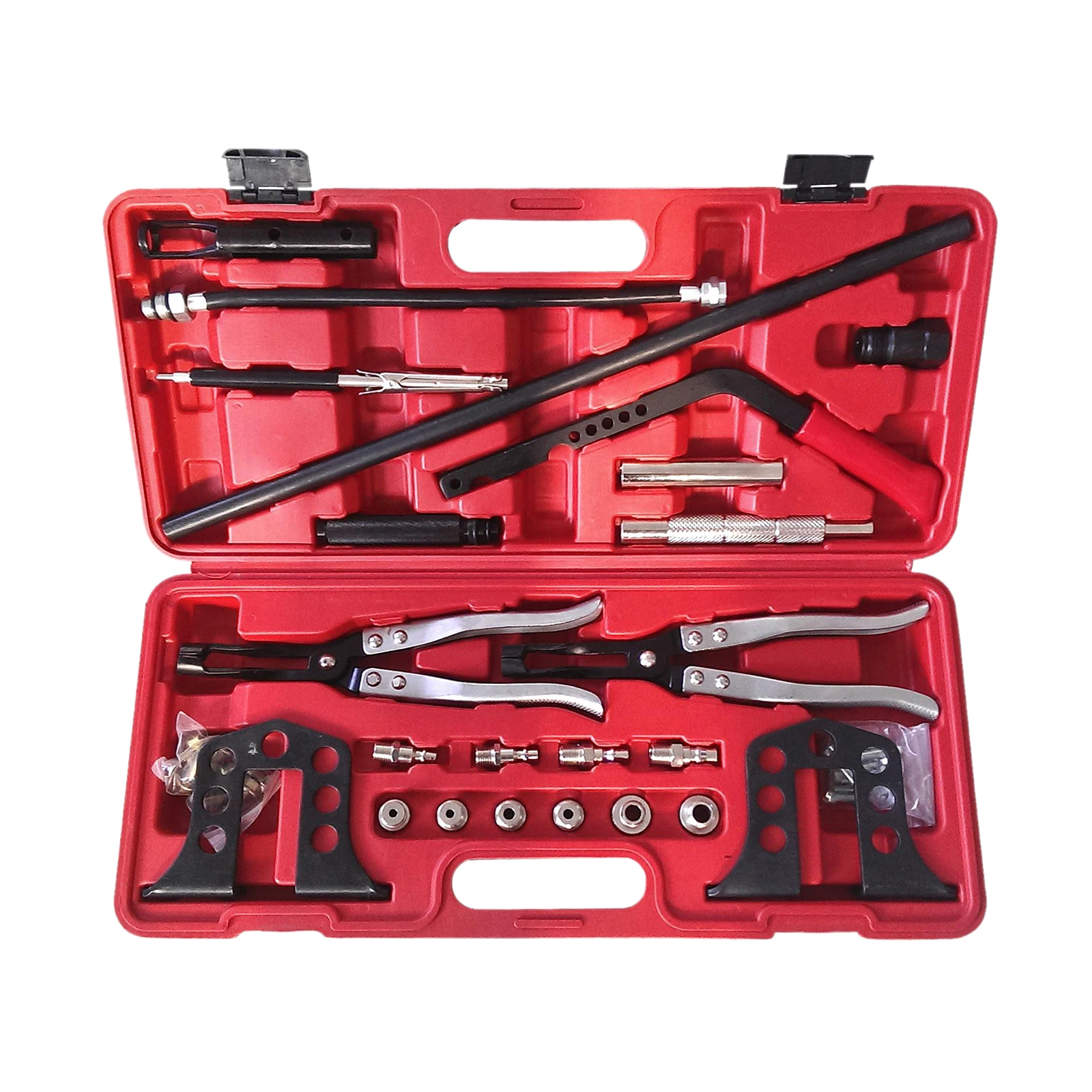 

Профессиональный инструмент для обслуживания головки блока цилиндров автомобиля, пружины клапанов, направляющие, втулки, уплотнения штока...