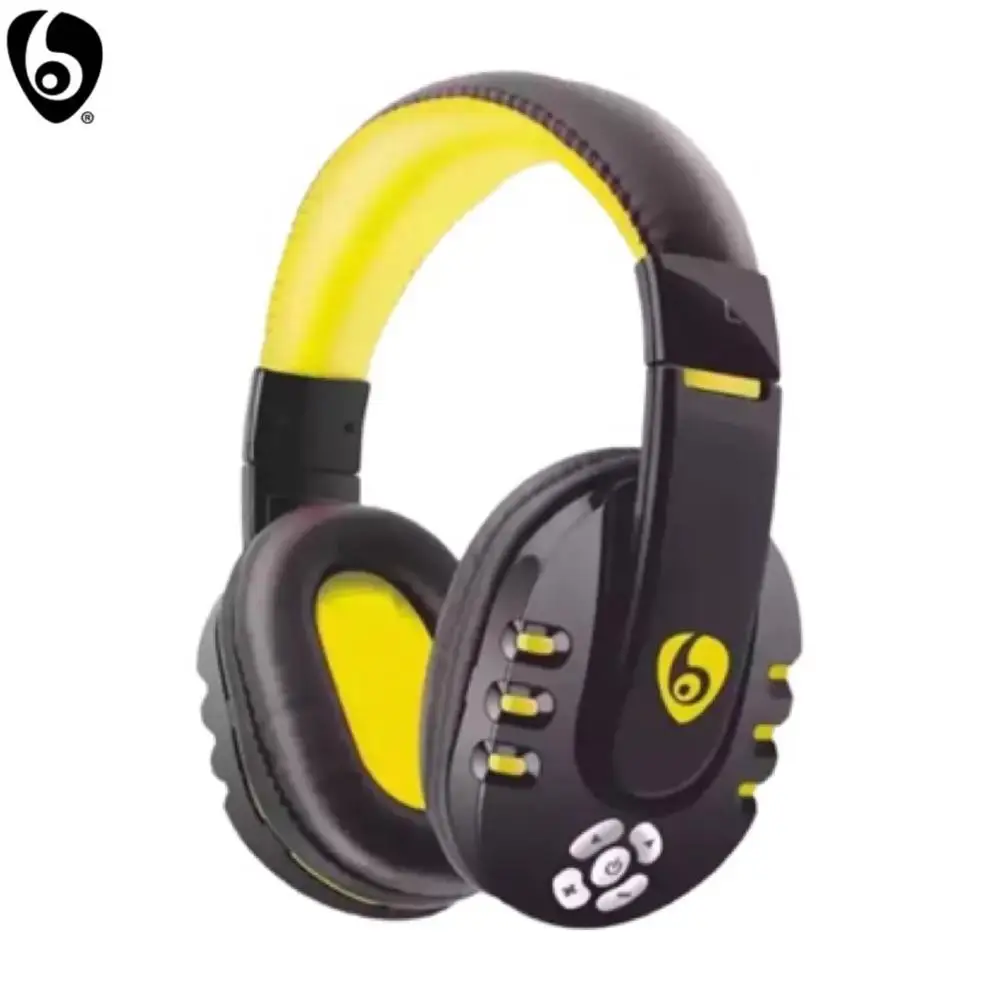 Беспроводные Bluetooth наушники OVLENG V8 игровая гарнитура с микрофоном и светодиодной