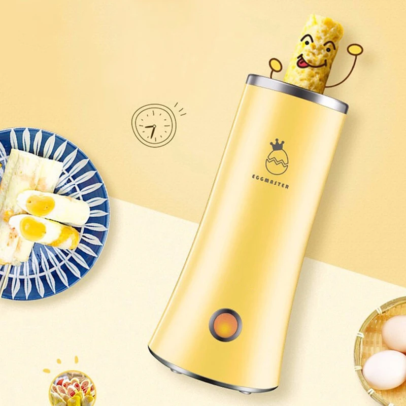 220v electric sausage machine egg cooker automatic rising double egg roll maker omelette cup breakfast machine kitchen appliance free global shipping