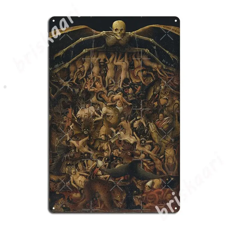 

Распятие «Последние суждения» металлические знаки кинотеатр кухня пещера паб на заказ роспись оловянные знаки плакаты