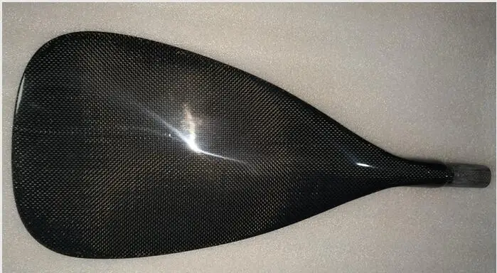 Black Чистый углерод весло лезвия аксессуары для сёрфинга 3K Fu Will Carbon Firber - Color: Black