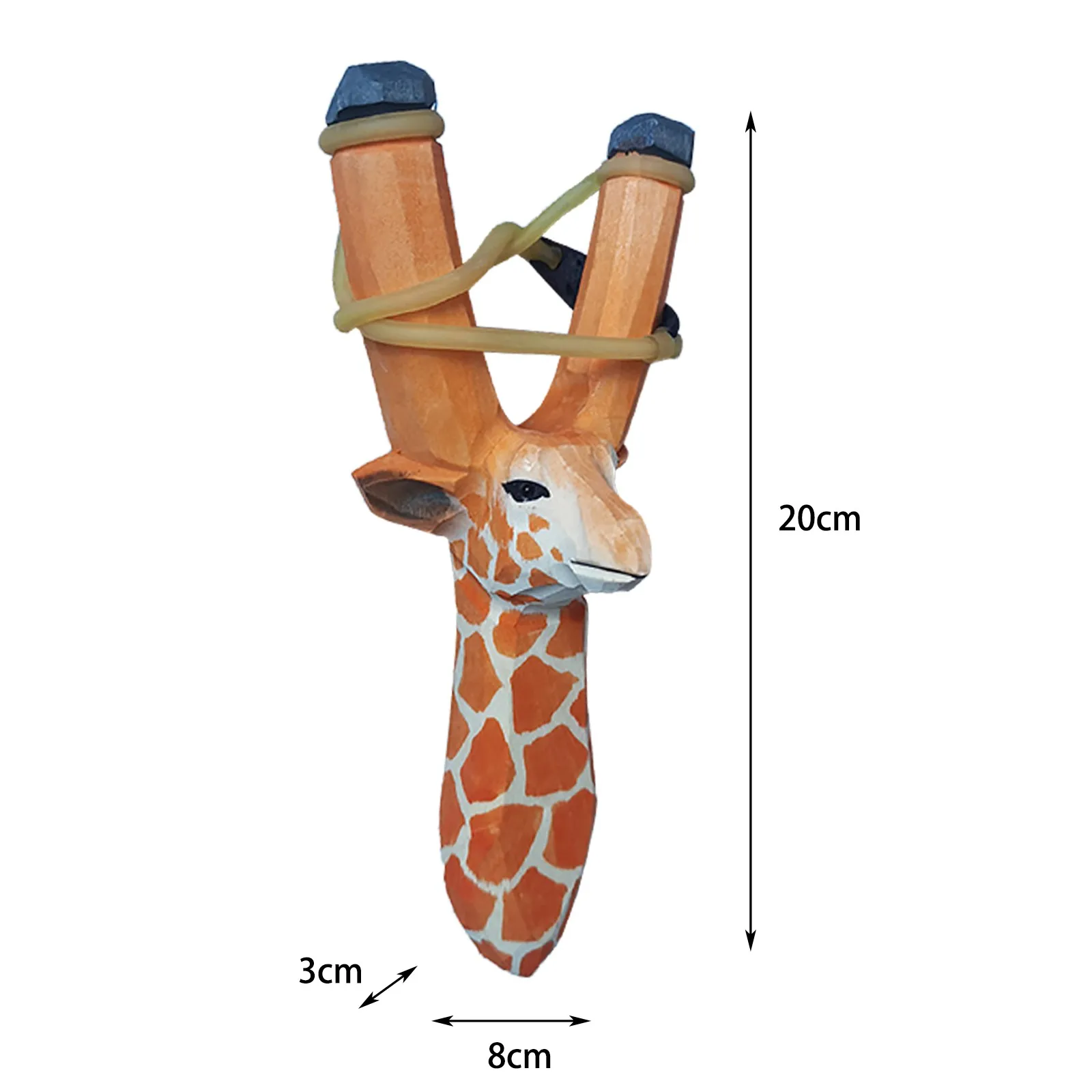 

Outdoor High Precision Shooting Slingshot Powerful Slingshot Hunting High Quality Stainless steel Rubber Band