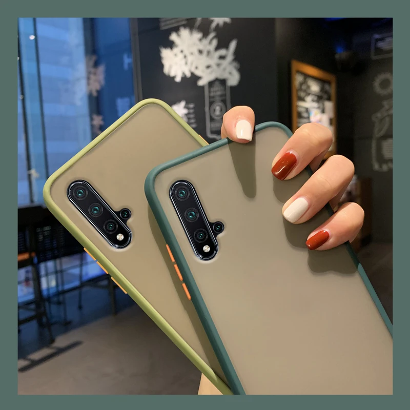 Жесткий чехол winnбарабан для huawei honor 20 Pro 8A 9X Y6 prime 2019 Nova 5T Y7 жесткий матовый из