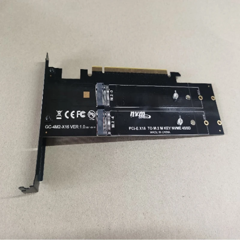 ihyper m 2 x16 до 4x nvme pcie3 0 gen3 x16 до 4 nvme raid card pci e vroc card raid hyper m 2x16 m2x16 4x x4 nvme 4 raid minin