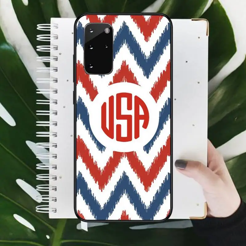 

American USA Flag Phone Case For Samsung galaxy S 7 8 9 10 20 edge A 6 10 20 30 50 51 70 note 10 plus