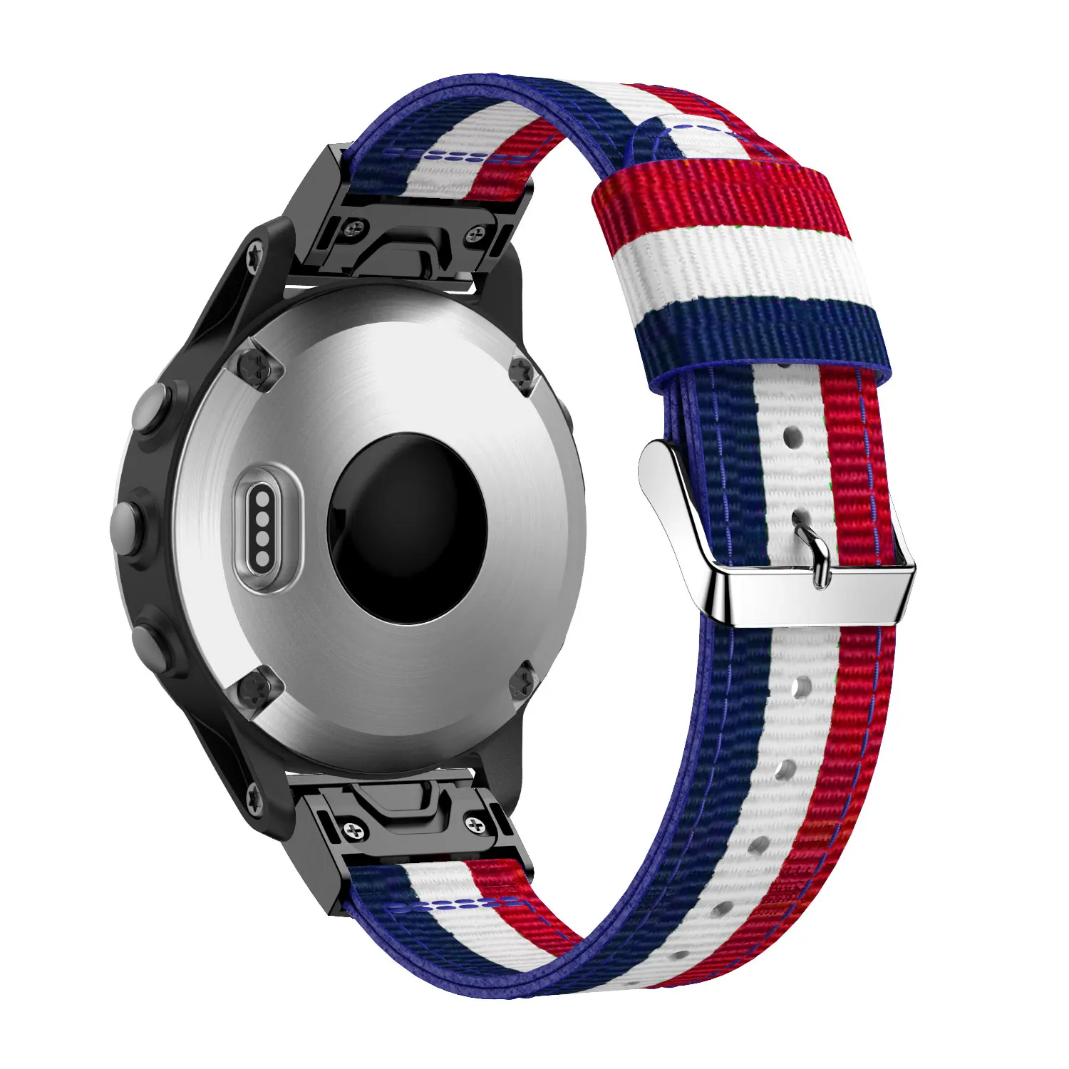Для Garmin Fenix 5S 20 мм быстросъемный тканый новый модный спортивный стиль нейлоновый