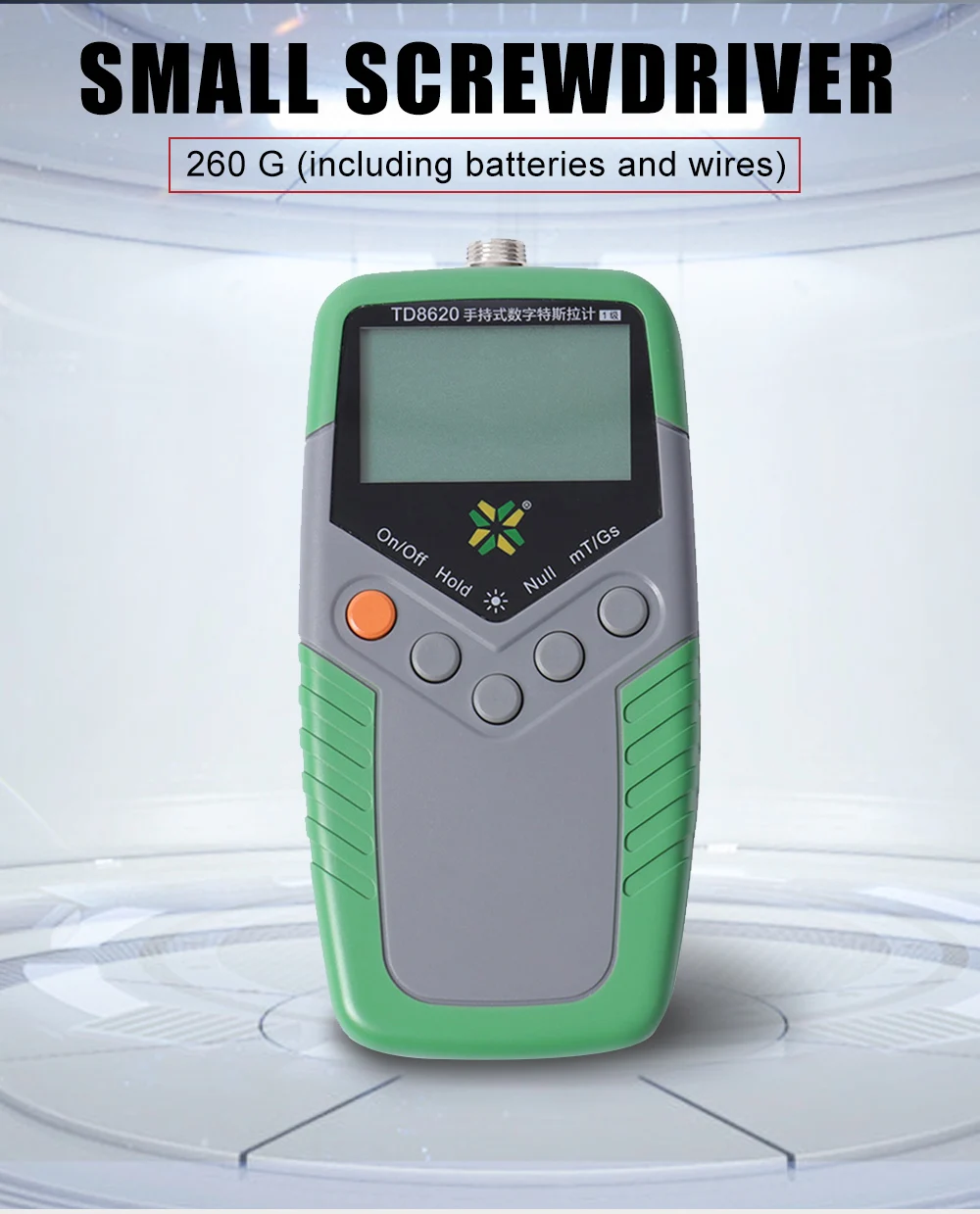 TD8620 Измеритель Гаусса с постоянным магнитом Ручной цифровой измеритель Теслы измеритель магнитного потока поверхностный тест магнитного поля 5% Точность