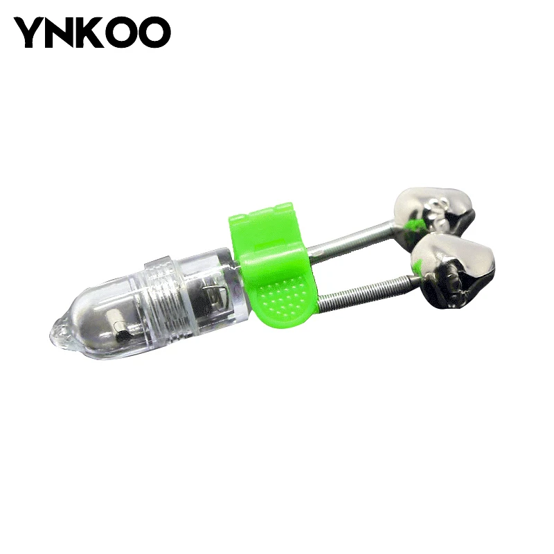 YNKOO светодиодный Удочка с сигнализацией укуса колокольчики рыболовная удочка