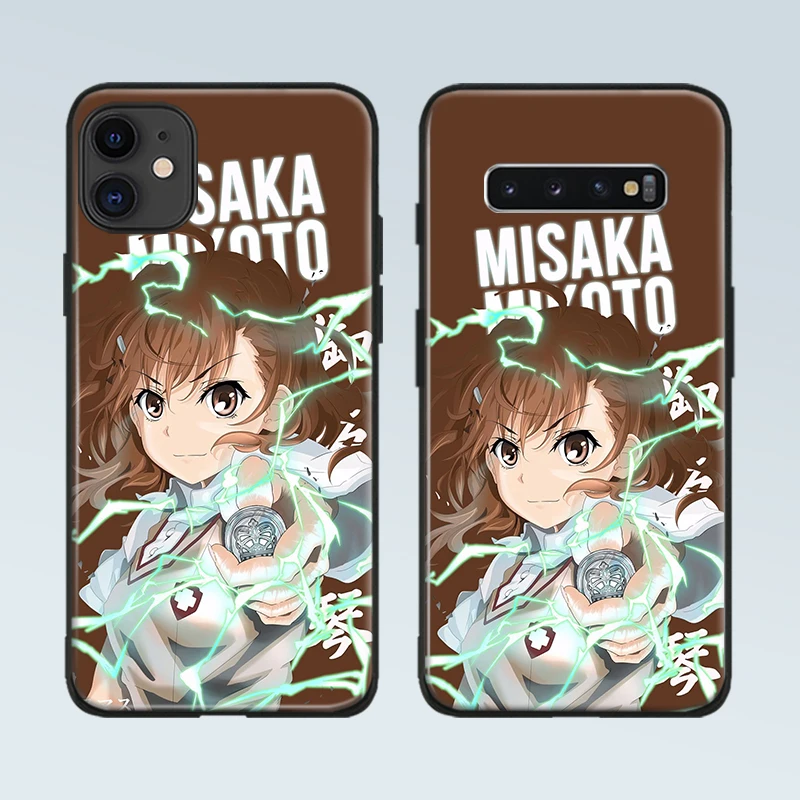 Чехол для телефона Mikoto Misaka Toaru Kagaku аниме чехол iPhone SE 6s 7 8 Plus X XR XS 11 Pro Max | Мобильные